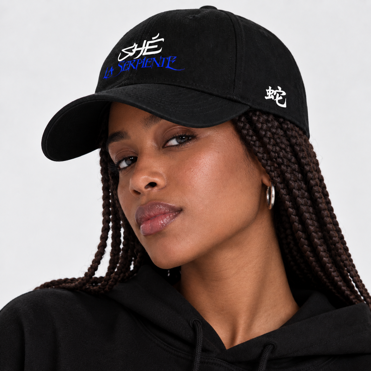 Gorra "La Serpiente" Negra